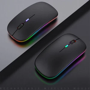 PC Maus Kabellos Bluetooth USB Wireless Mouse Computer Notebook Laptop Funkmaus - Bild 1 von 12