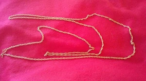 Collar de 30" estilo cuerda joyería moda vintage - Imagen 1 de 2