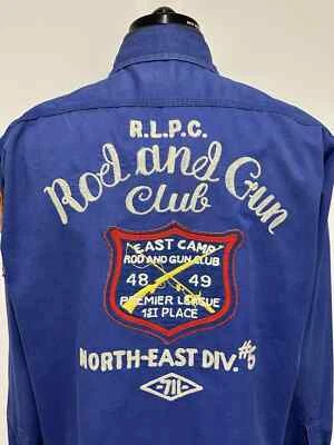 Vt Ralph Lauren Polo Rod and Gun Club Patchwork Aztec Sportsman Western Shirt L - Image 1 of 4