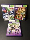 Lot Of 3-xbox 360 Kinect Games: Motionsports, Kinect Adventures!, Kinect Sports