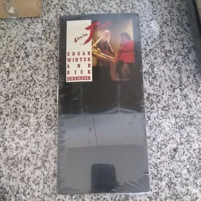 Vintage 1990 Edgar Winter and Rick Derringer Live in Japan New Cd - Image 1 of 2