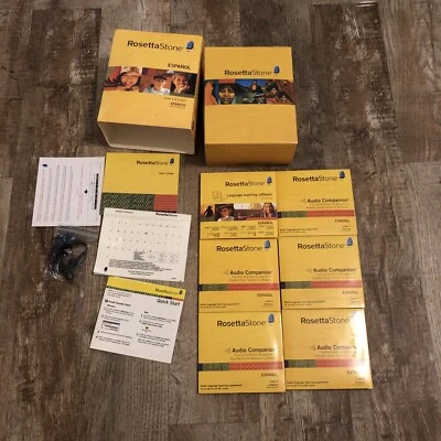 Rosetta Stone Spanish Latin America Version 3 Level 1-5 Near Complete Program - Image 1 of 4
