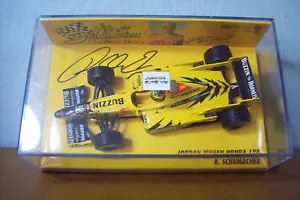 1/43 MINICHAMPS 514 984310 JORDAN MUGEN HONDA 198 1998 RALF SCHUMACHER FIRMATO - Foto 1 di 5