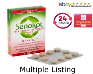 Senokot Tablets Adults - 10 Tablets - Picture 1 of 14