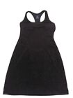 Vetements Black Glitter Open Back Mini Dress   Size M