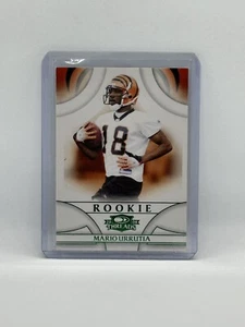 2008 Donruss Threads Green Football Card #212 Mario Urrutia /200 - Picture 1 of 2