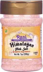 Rani Himalayan Pink Salt Powder (84 Essential Trace Minerals) 7oz (200g) PET Jar - Picture 1 of 7
