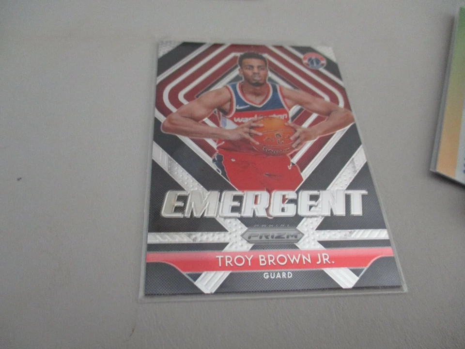 Troy Brown Jr. 2018-19 Panini Prizm Emergent RC #15 - Image 1 of 1