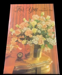 vintage 1982 American Greetings Americard unsigned Valentines day jumbo size new - Picture 1 of 14