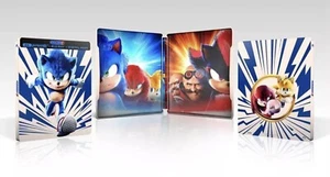 Sonic The Hedgehog 3 Steelbook (4K UHD + Blu-Ray + Digital Copy) PRESALE 4/15/25 - Picture 1 of 3