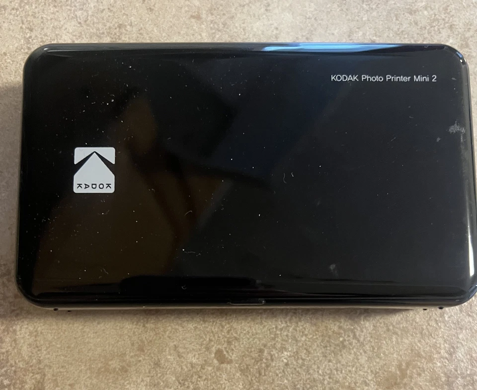 Kodak Mini 2 (black) Wireless Bluetooth Portable Photo Printer - broken - Image 1 of 1