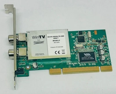 Hauppauge WinTV-NOVA-TD-500 DVB-T/ 840000-04 LF PCI TV Capture Card - Image 1 of 4