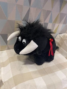 12" Plush Spanish Bull - Picture 1 of 7