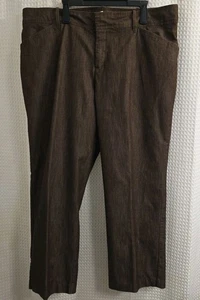 Lee natürliche Passform knapp unterhalb der Taille braun Damen 24 Anzughose - Bild 1 von 5