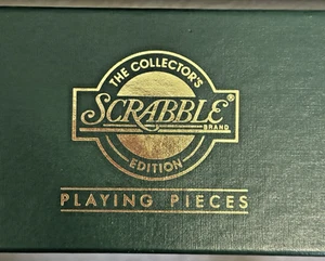 Vintage Franklin Mint Scrabble The Collector's Edition Playing Pieces NEW - Picture 1 of 11