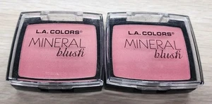 L.A. COLORS Mineral Blush "Just Peachy" CMB871 0.15 Oz Lot Of 2 New Sealed - Picture 1 of 4
