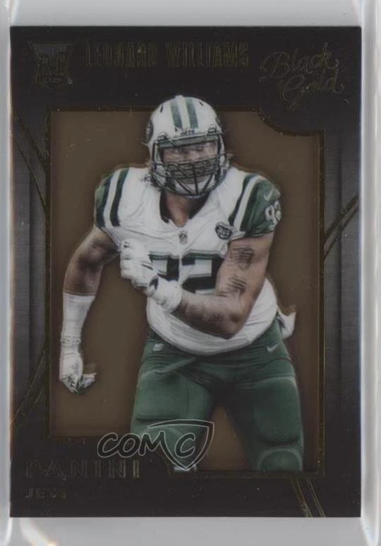 2015 Panini Black Gold Gold Foil /49 Leonard Williams #79 Rookie RC - Image 1 of 2