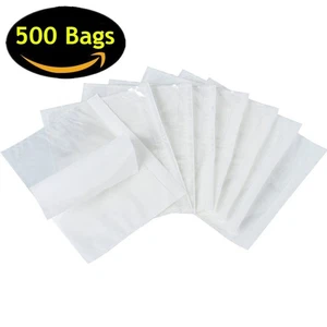 500 6 x 9 Clear Packing List Pouches Shipping Postage Labels Enclosed Envelopes - Picture 1 of 9