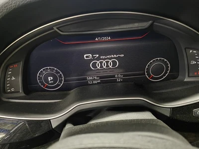 AUDI Q7 4M Instrument Cluster Speedometer USA 4M0920890D 3.0 TFSI 245 KW 2019 - Imagem 1 de 4