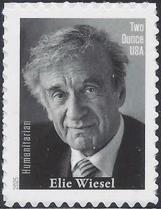 US Forever Stamps 2025 Ellie Wiesel 2-ounce rate Scott #6037 single - Picture 1 of 1