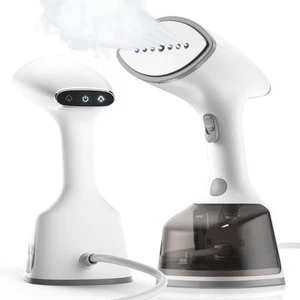 Powerful Garment Steamer for Clothes 1800W Handheld Steamer LCD Screen C9A7 - Picture 1 of 7