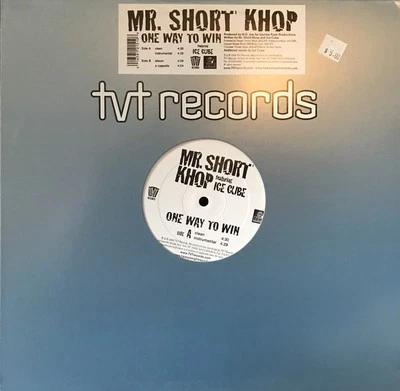 Mr. Short Khop Featuring Ice Cube, One Way To Win, (12"), VG+, 3614724645 - Image 1 of 2