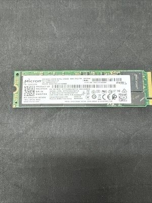 Used Pulled Micron 2200s M.2 NVME 256GB SSD DP/N 0WGFH4 - Image 1 of 4