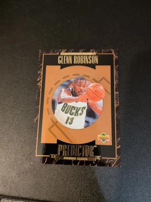 1995-96 Upper Deck Predictor Redemption Scoring #H9 Glenn Robinson Bucks - Image 1 of 2