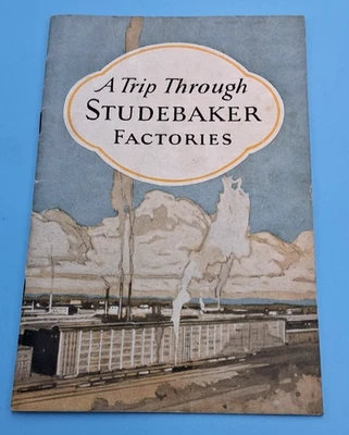 A Trip Through Studebaker Factories-Copyright, 1926, Studebaker, So. Bend, IN Foto 1 de 4