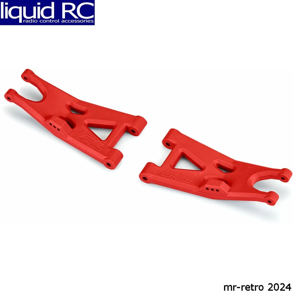 Pro-Line 639907 Bash Armor Front Suspension Arms Red for ARRMA 3S Vehicles - Image 1 of 1