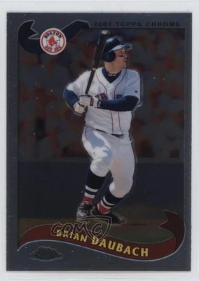 2002 Topps Chrome Brian Daubach #584 - Image 1 of 2
