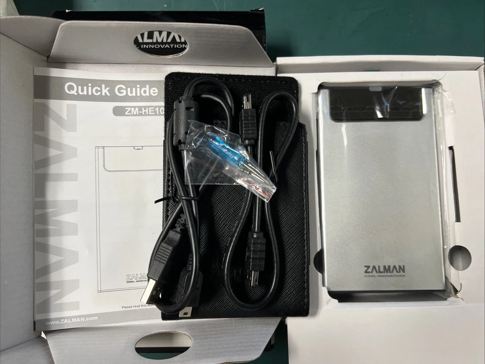 Zalman ZM-HE100 External HDD Case for 2.5” SATA - Image 1 of 4