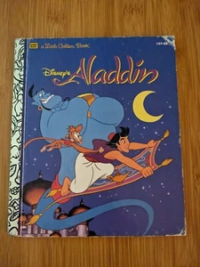 ALADDIN Disney Golden Book 1st Editiion 1996 #107-88 - Picture 1 of 3