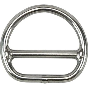 2 x 316G Stainless Steel D Ring - Double Layer - Foto 1 di 2