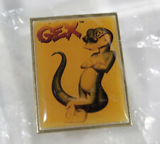 GEX E3 Promotinal Pin Badge Rare PlayStation Sega Saturn
