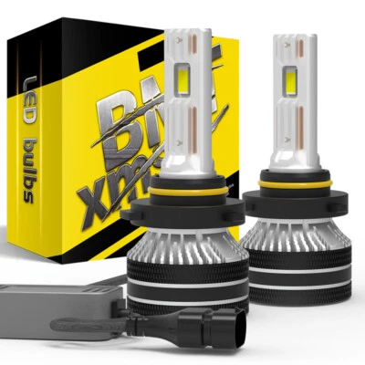 LED Headlight Bulbs 9006 HB4 for Chevrolet Colorado 2004-2012 Tahoe 1995-2006 - Imagen 1 de 4