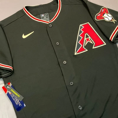 Nueva camiseta cosida Nike Arizona Diamondbacks auténtica élite en el campo talla 40 $280 Foto 1 de 4
