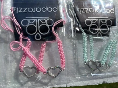 🔥JUEGO DE 5 PULSERAS PAPARAZZI STARLET SHIMMER CORAZÓN DERRAME DE ACEITE PULL TIE🔥NUEVO9/21 Foto 1 de 4