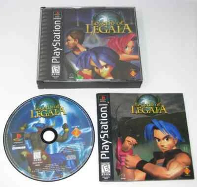 Legend of Legaia (Sony PlayStation, PS1, 1999) CIB Complete Excellent Tested - Image 1 of 3