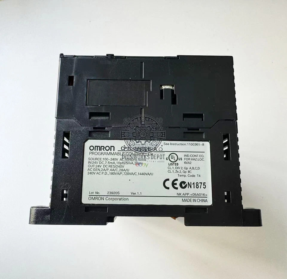 1PCS Omron CPU Unit CP1L-M60DR-A NEW - Image 1 of 4