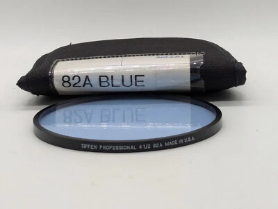 Tiffen 4.5" 82A Light Balancing Glass Filter MFR #41282A - Image 1 of 4