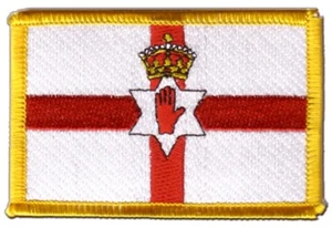 Nordirland Aufnäher Flaggen Fahnen Patch Aufbügler 8x6cm - Bild 1 von 1