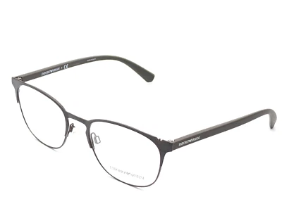 Anteojos para hombre Emporio Armani EA1059 3298 ovalados marrón mate 53 mm Foto 1 de 4