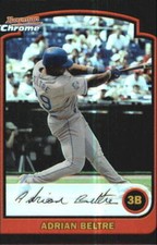 2003 Bowman Chrome Refractor #13 Adrian Beltre Los Angeles Dodgers - NM-MT