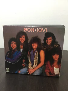 Bon Jovi boxset 4 x cds booklet and slipcase rare box set 1990s - Picture 1 of 23
