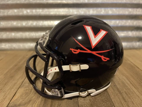 Custom Virginia Cavaliers (2022) Speed Mini Helmet Cover