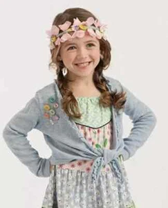 NWT MATILDA JANE  PRECIOUS BUTTON DANDY SHRUG It's A Wonderful Parade size 2 - Picture 1 of 1