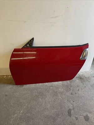 2009-2020 NISSAN 370Z FRONT LEFT COUPE DOOR ASSEMBLY RED - Image 1 of 4