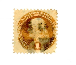 UNITED STATEES--Individual Stamp Scott #112 with Fancy Cancel - Picture 1 of 1