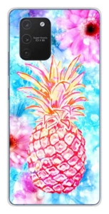 Coque en silicone imprimée compatible Samsung Galaxy S10 Lite Ananas - Photo 1 sur 3